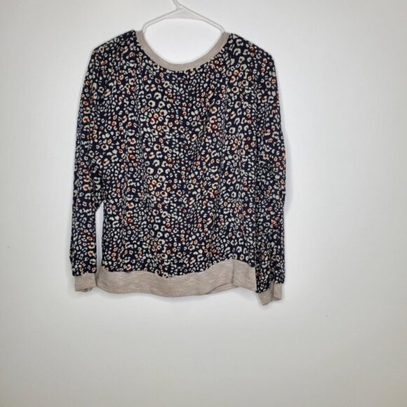 Anthropologie Sunday in Brooklyn Cheetah Print Blouse - Picture 2 of 6